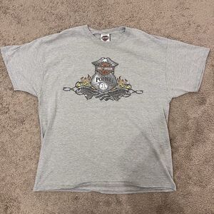 Harley-Davidson Police Sweatshirt XL Gettysburg PA Battlefield 2012